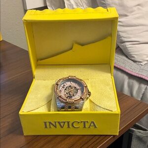 Invicta Two-Tone Gold and Silver Men's Watch
